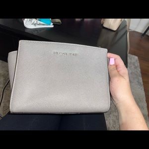 Michael Kors Selma Medium Saffiano Leather Crossbody